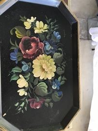 Vintage Tole tray