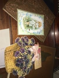 Many vintage cards