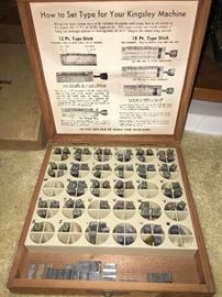 Kingsley letter stamp sets