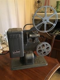 Vintage reel to reel projector