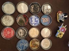 Vintage collectible coasters