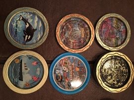 Vintage collectible coasters