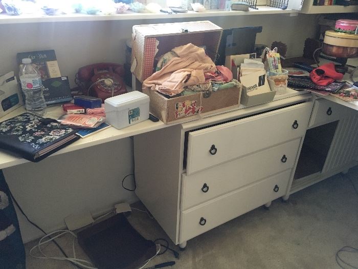 Stuffed craft room