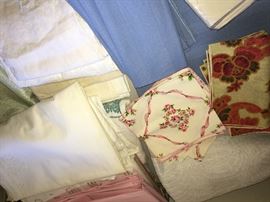 Vintage linens, tons not pictured