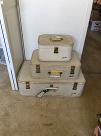 Vintage suitcases