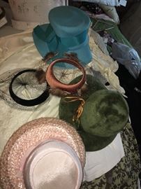 Vintage hats