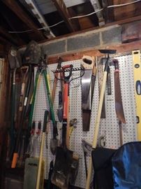 garage full of tools!