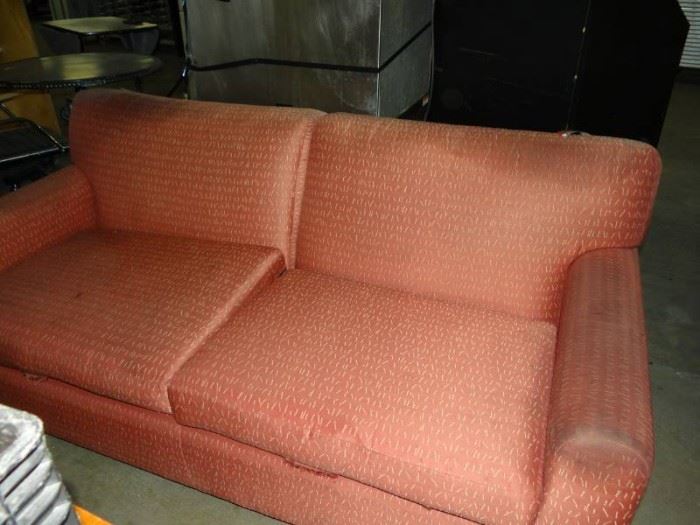 6FT Red Couch