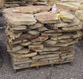 Oklahoma Brown Rustic Flagstone Landscaping Roc ...