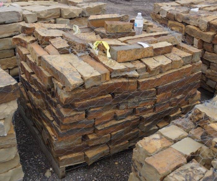 Oklahoma Rustic edging building sandstone Lands ...