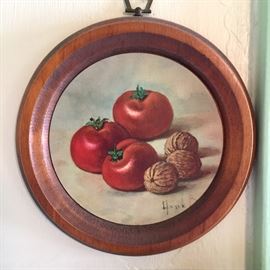 Henk Bos Wall plaque