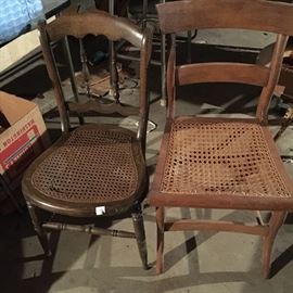 Vintage wood chairs