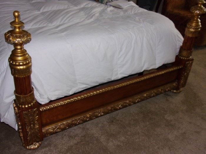Home Meridian " Bellissimo " Queen bed frame. 