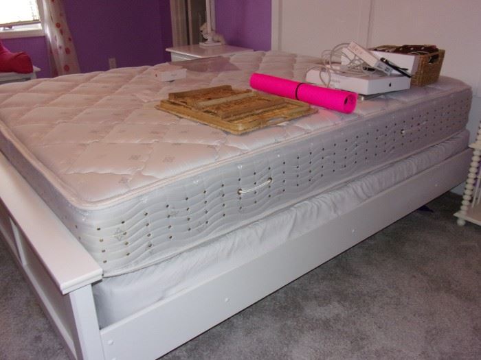 Queen Chiropractor's Care mattress and box spring.
