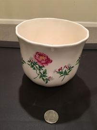 Ceramic floral bowl designed for Tiffany & Co.