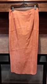 Think Tank suede skirt, size 10