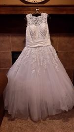 Lov Vox wedding dress.