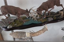 Arrowhead with antler