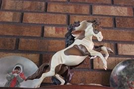 Horse sculpture