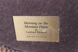 Lanford Monroe, Franklin Mint Horse Sculpture