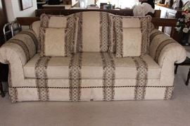 Brocade sofa