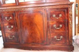 Beautiful Antique Hutch details