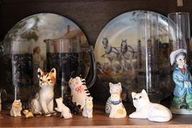 ceramic cats