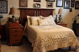 Bedroom Set With floral comforter set