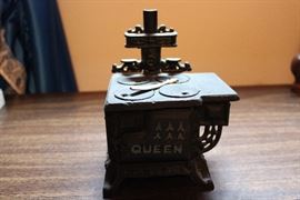 small cast iron stove