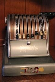 vintage check register