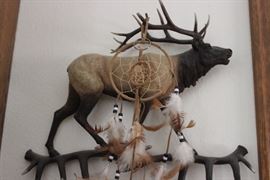 western art and decor- Large Buck wall art