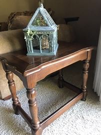 Wooden side table