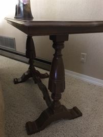 Wooden hall table 