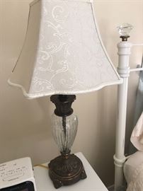 Modern lamp with lamp shade 