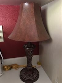 Small lamp with shade, 