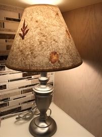 Lamp with shade 