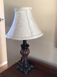 Lamp with shade 