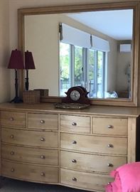 Large dresser with mirror 