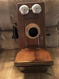 Antique wall phone