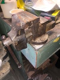 Antique Vice, and many other old tools!