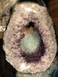 Beautiful gem stones this AMITHYST GOED is approx. 20" tall was $1,900 asking $900.00