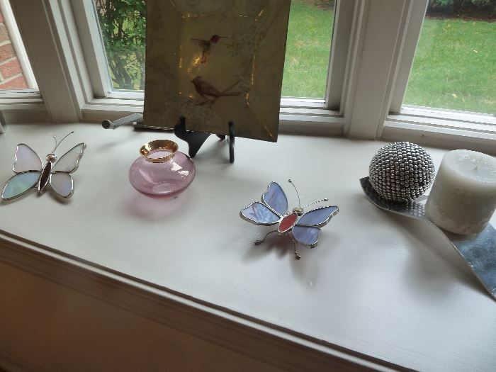 stain glass butterfly's