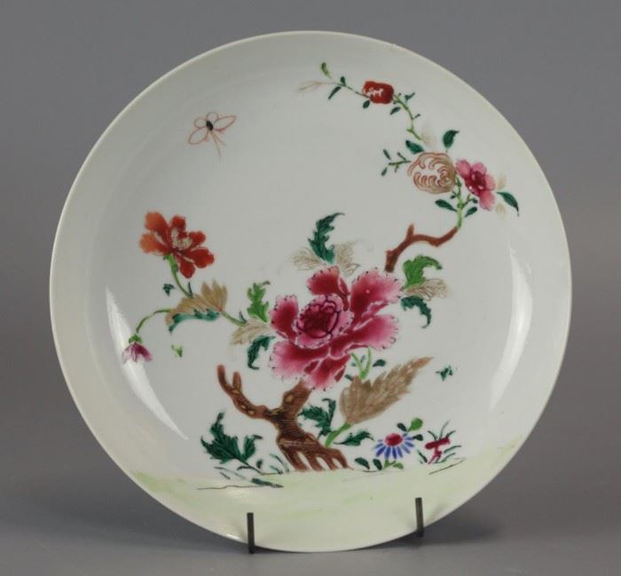 Chinese porcelain plate, 18th/19th c.