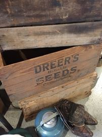 DREER'S SEED BOX