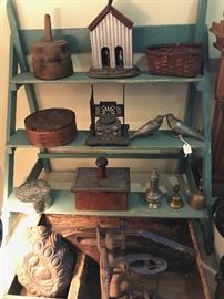 Small Decorative Items, Various Step Shelving