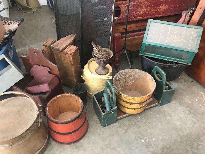 Wooden Buckets, Wooden Ware