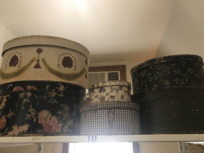 Vintage / Antique Hat Boxes