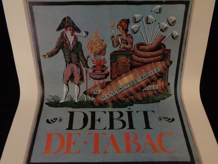 Reproduction French advertising poster
