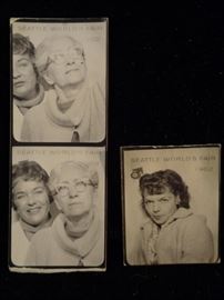 Seattle World's Fair photo booth pictures