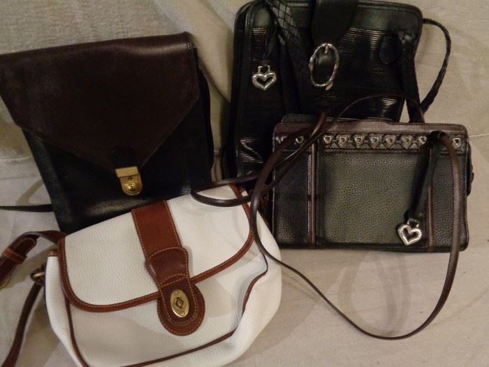 Coach and Brighton leather bags